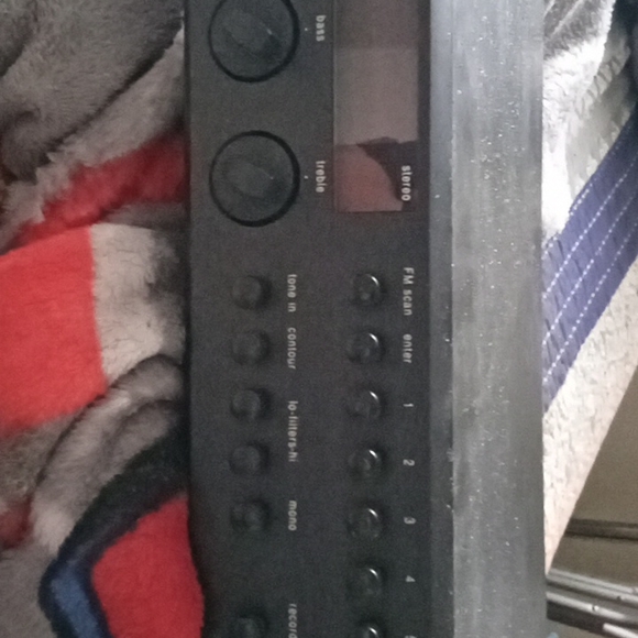 Adcom model gtp500 amp with FM scanner tone recorded face trouble sensor - Picture 3 of 3